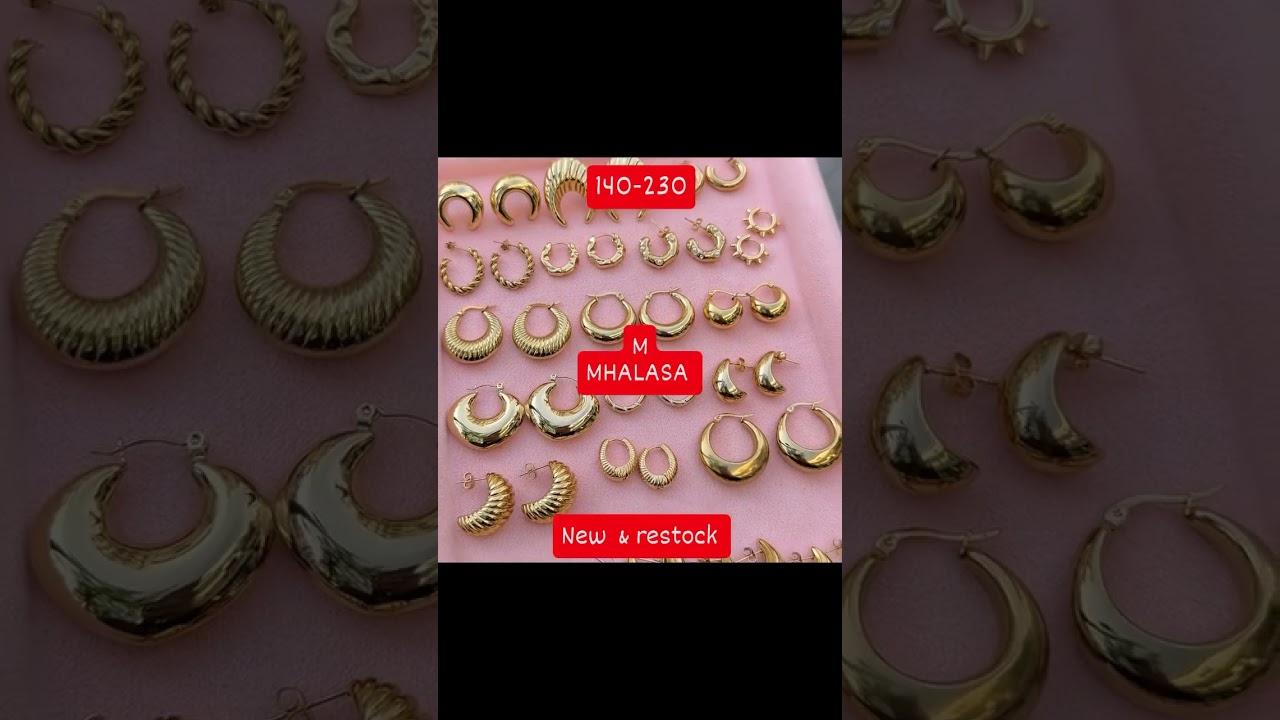 Waterproof ss anti-tarnish earrings only 140-230