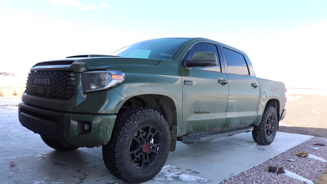 2020, Toyota, Tundra, tundra, trd, pro, TRD, trdpro, off, road, army, green...