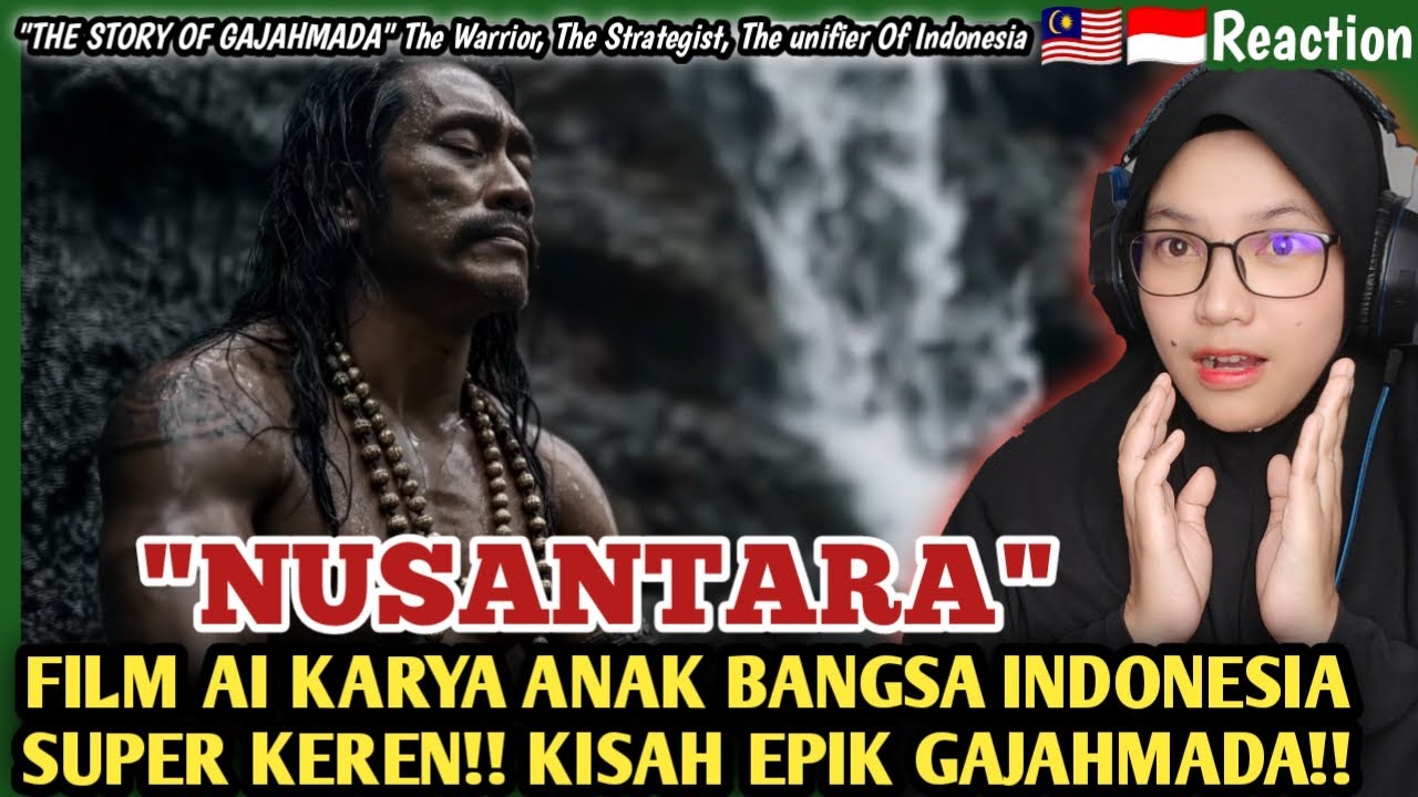 🇲🇾🇮🇩LUAR BIASA KEREN BANGET❗KISAH EPIK GAJAHMADA FILM AI KARYA ANAK BANGSA INDONESIA❗JUARA 1 DUNIA