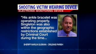 Full Shooting victim was wearing ankle monitor Update