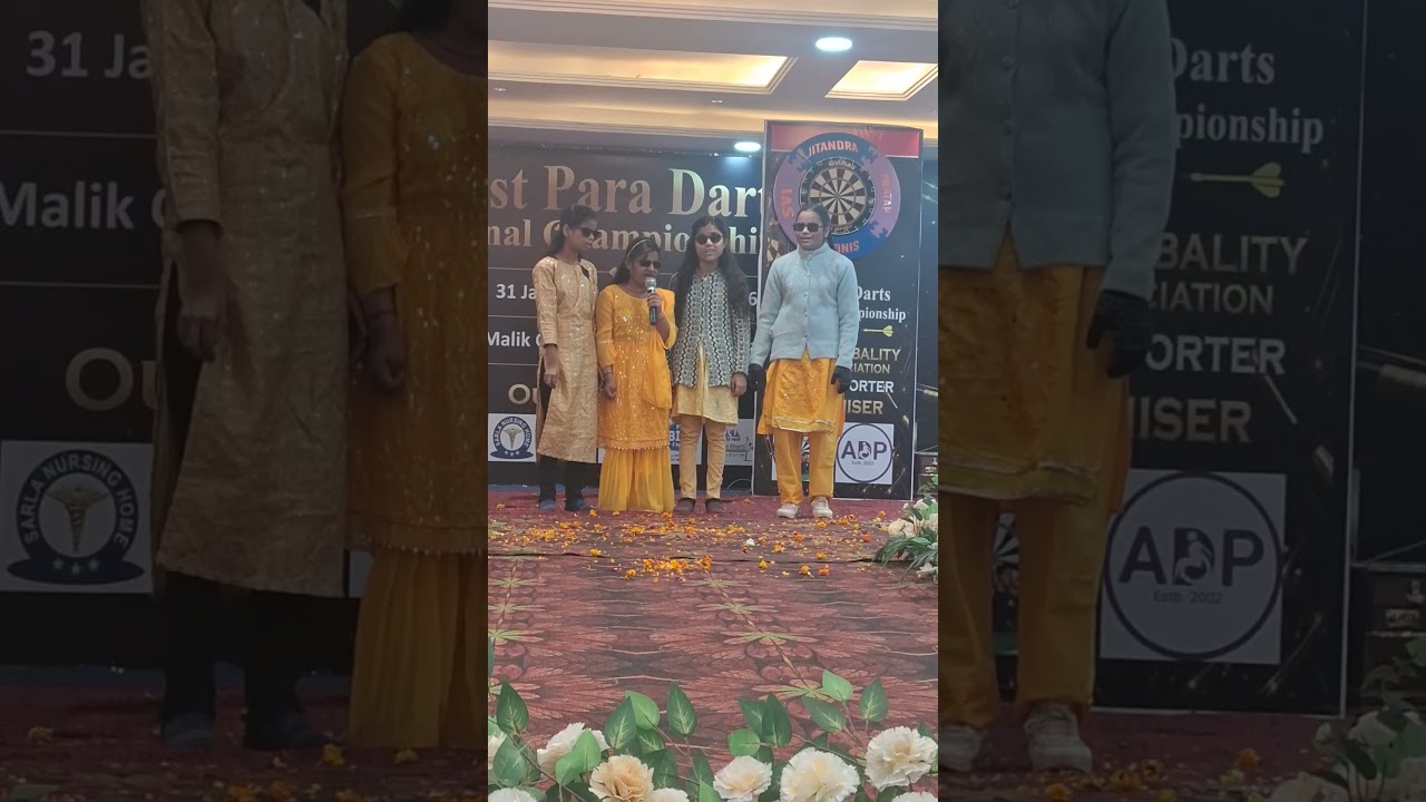 Blind School's Students live performance