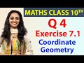 Q 4 Ex 7.1, Coordinate Geometry, Chapter 7, Maths Class 10th - NCERT