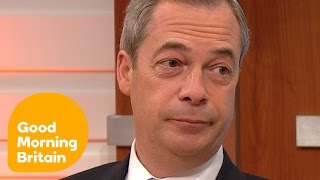 UKIP's Nigel Farage On The EU Vote And Mass Immigration | Good Morning Britain