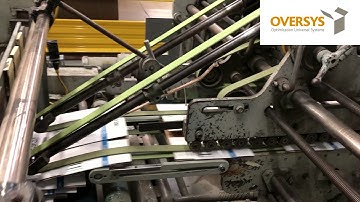 VIDEO OVERSYS U44000218 POST 74"(1879MM) SPECIALTY FOLDER GLUER