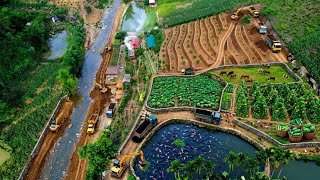 Mountain Terraced Garden Complete! Harvesting, Cooking & Paying Our Team in Full
