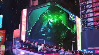 Modern Warfare II Times Square AD (Call of Duty Modern Warfare 2 Trailer \/ COD MW2 Trailer)