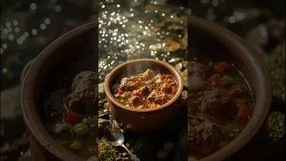 Primitive Cooking | Meat, Peppers & Onion Stew by the River