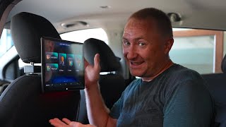 ADDFUN 12.4' Car Headrest Video Player Install