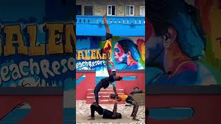 Work is on 🔥#tricking #acrobatics #motivation #pyramid #energy #viralvideo