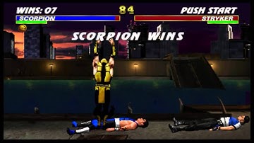 Ultimate Mortal Kombat 3 - Scorpion (Arcade)