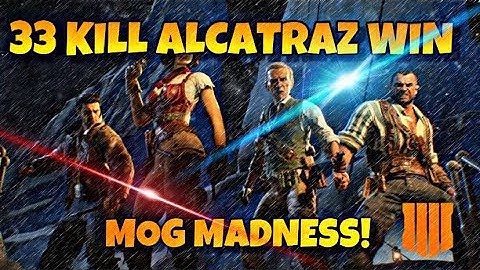33 KILL ALCATRAZ WIN USING MOG! | CoDBlackout