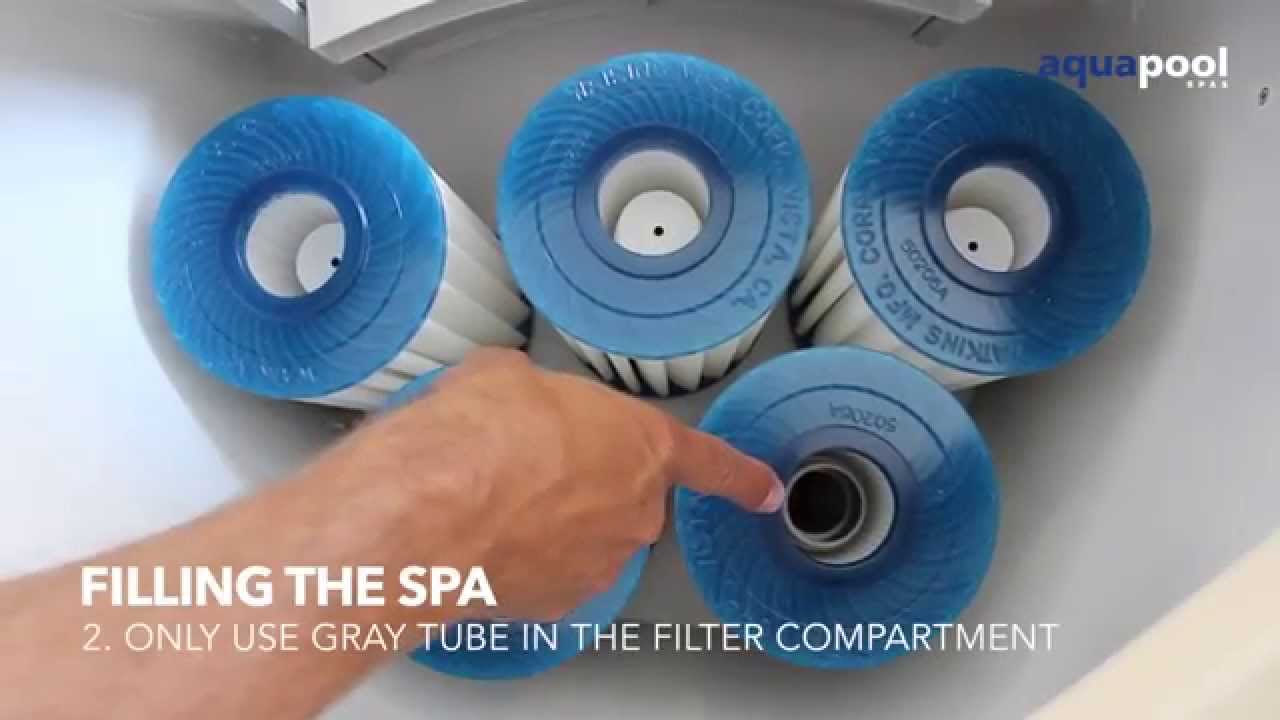 Spa Startup and Refill Aquapool Spas YouTube