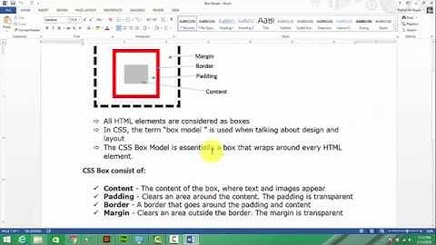 Css Box Model | css video tutorial in urdu hindi english | css full training | css complete tutorial