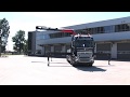 Zabudowa Graco - Palfinger PK78002-SH na Volvo FH750 10x4 HD