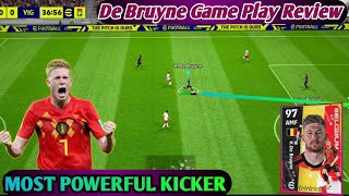 De Bruyne Premium Card Game Play Review In Efootball 2023De Bruyne National Card Game Play Review
