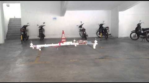 T Copter - First Hover Flight