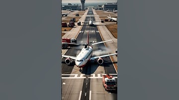Mayday! Plane Crash Landing Captured #Short #shorts #viralshort