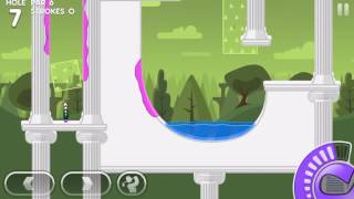 Super Stickman Golf 3 : -5 on Gravity Grove hole 7! #ssg3
