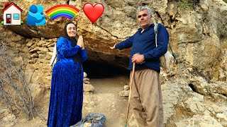 🌑✨ From Darkness to Light: Extraordinary Shepherd Gives Homeless Mother a Wonderful Cave 🐑❤️🏡