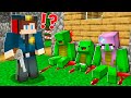 Who Killed Mikey FAMILY ? JJ Became POLICE and Start INVESTIGATION !  - Minecraft (Maizen)