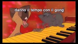 Video thumbnail of "Gli Aristogatti - Tutti quanti voglion fare il Jazz - Karaoke"