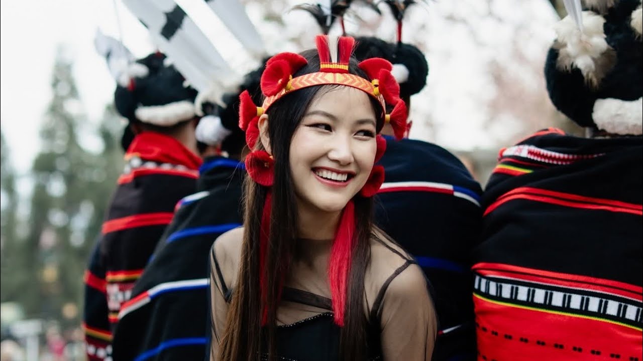 Hornbill festival all Nagas tribal morung with beautiful ladies & boys