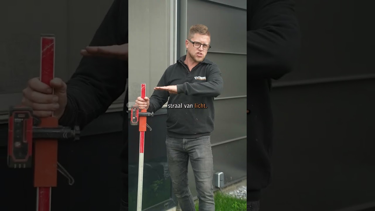 Zo werkt een bouwlaser 
