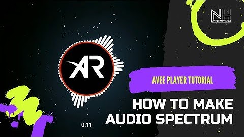 Avee Player Template Download || Avee Player Tutorial || Audio Spectrum ||