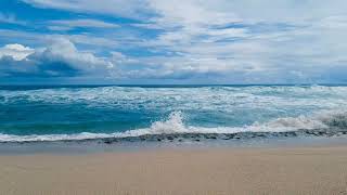 OCEAN WAVES RELAXATION, BEACH NATURE SOUND  ocean Waves for deep sleep, beat insomnia, fall asleep