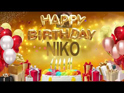 Niko Happy Birthday Niko