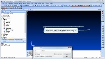 Femap:  How To Creating Constraint Equations by Siemens PLM