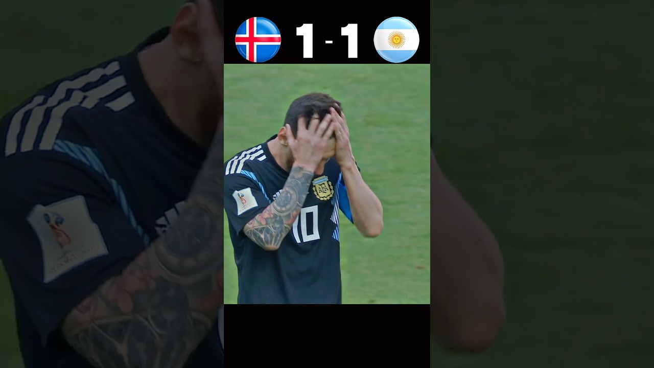 Iceland vs Argentina World Cup 2018