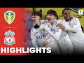 Liverpool vs leeds united  highlights  u18 fa youth cup quarter final 29022024