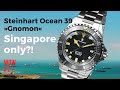 Steinhart Ocean 39 Marine Black Limited Edition Gnomon // Watch of the Week. Review #71