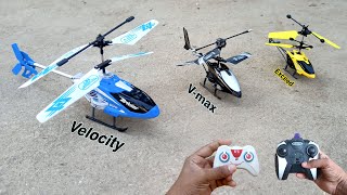 Holi Special Top 3 Best RC Helicopter // Velocity // V-max // Exceed // flying test and Unboxing