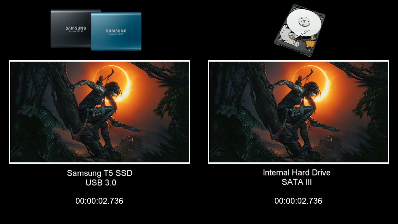 XBOX One X SSD vs Internal HDD Game Load Times