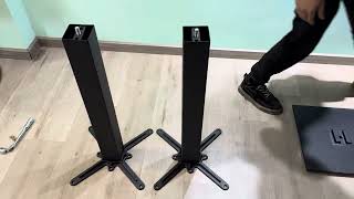 Flat Rectangle Table Base Installation Video