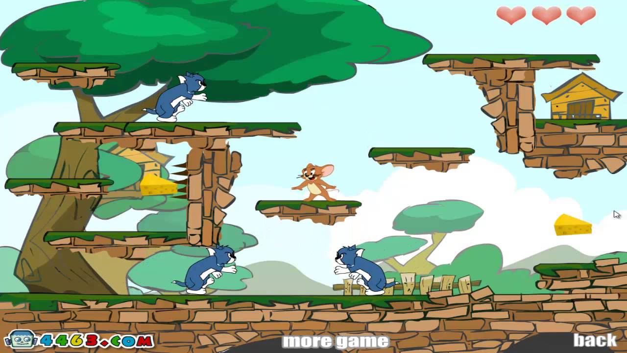 Tom And Jerry Games -  Jerry Steal Cheese