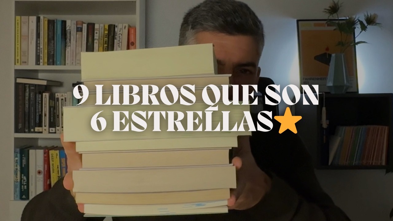 📚 9 Libros que son 6 Estrellas⭐ - Obras IMPRESCINDIBLES de la Literatura