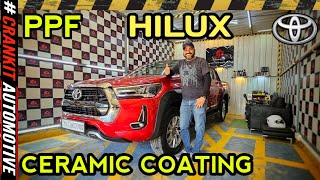 Toyota Hilux Ppf Ceramic Coating Pune Hilux Got Best 10H Ceramic Coating Pune Hilux Ppf Pune