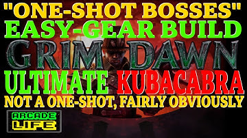 Grim Dawn | One-Shot-Bosses build | Fighting Kubacabra (Beast Nemesis) in Ultimate | January 2023