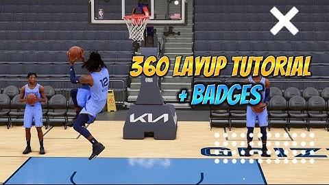 360 LAYUP TUTORIAL - HOW TO DO THE SPIN LAYUP (NBA 2K23)