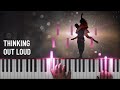 Capture de la vidéo Ed Sheeran - Thinking Out Loud - A.i. Learns To Play The Piano Guys In "Ar Pianist" App