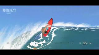 True Surf Backside Railgrab Air 180 Reverse at Teahupo'o