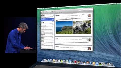 WWDC 2013 OS X Mavericks Demo