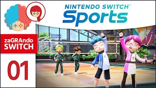 Nintendo Switch Sports PL 1 z Szynką | Toczymy, rzucamy, ścinamy!