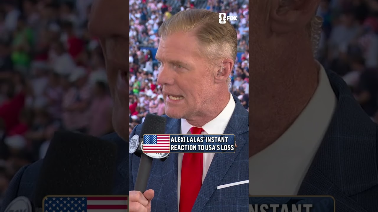Alexi Lalas gives his thoughts after USA's loss