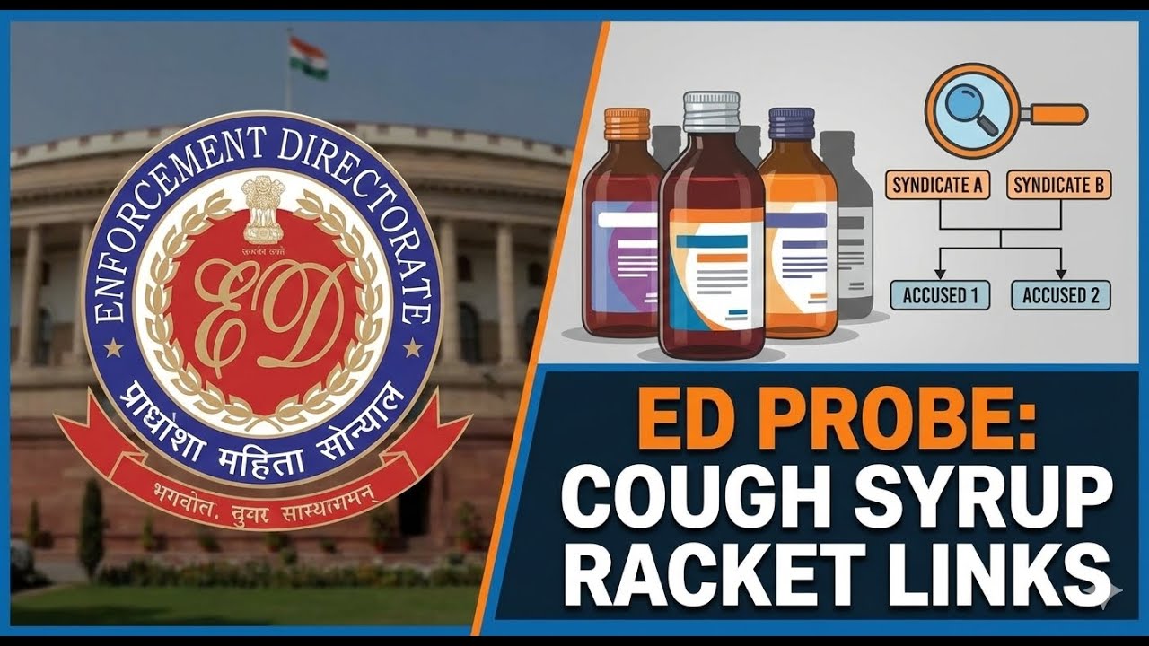 Probe The Racket ED Expands Cough Syrup Racket Probe | All Accused to be Quizzed - YouTube