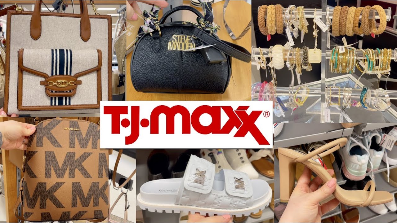TJ MAXX SHOP WITH ME 2023  LUXURY DESIGNER HANDBAGS, SHOES, JEWELRY, NEW  ITEMS 