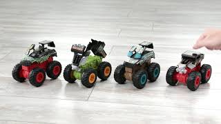 Hot Wheels Monster Trucks Bash Ups Mainan Anak Mobil Mobilan Truck HotWheels Original Mattel